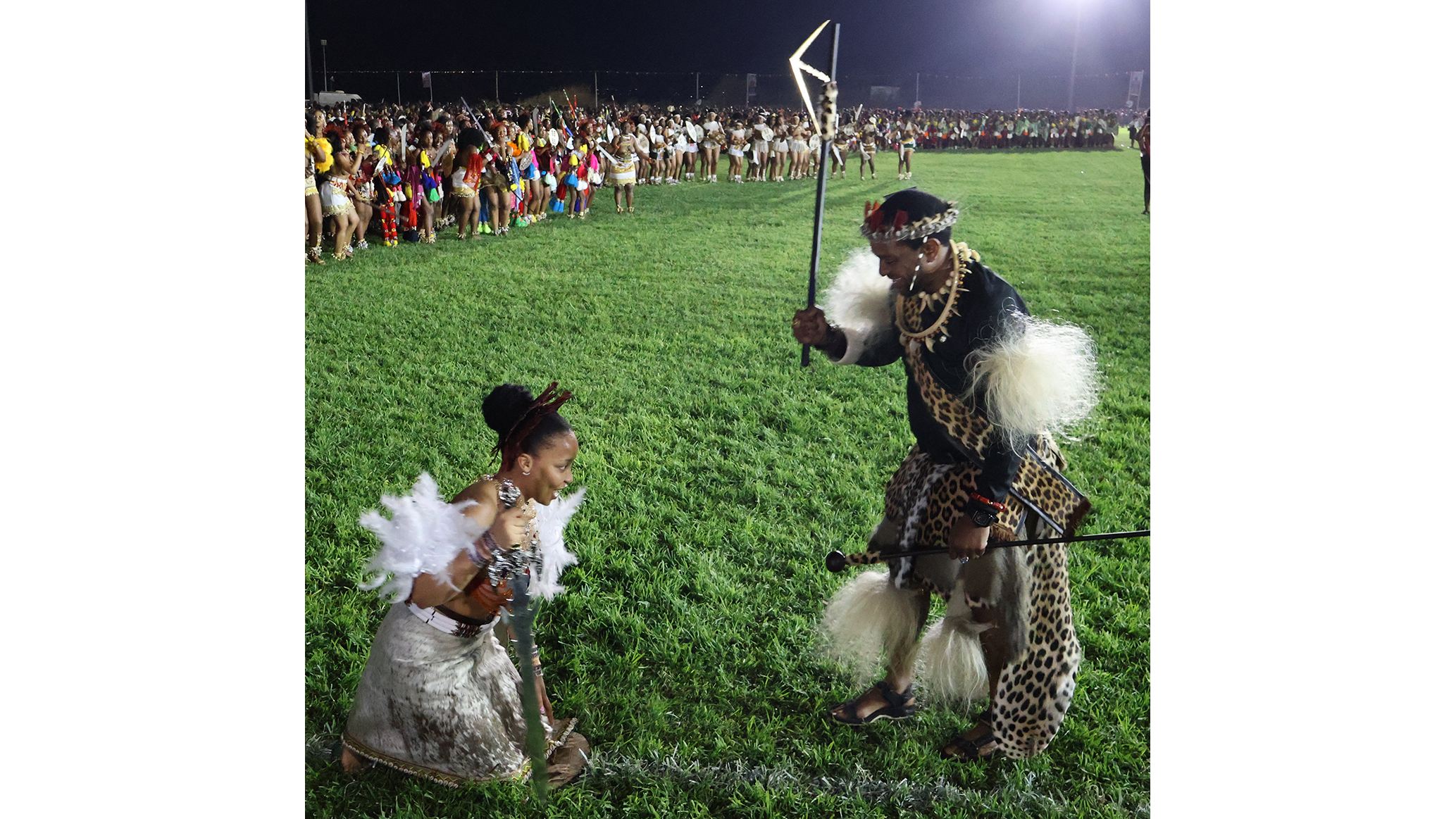 A Zulu love story unfolds at the Reed Dance